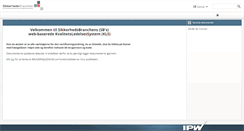 Desktop Screenshot of kss.sikkerhedsbranchen.dk